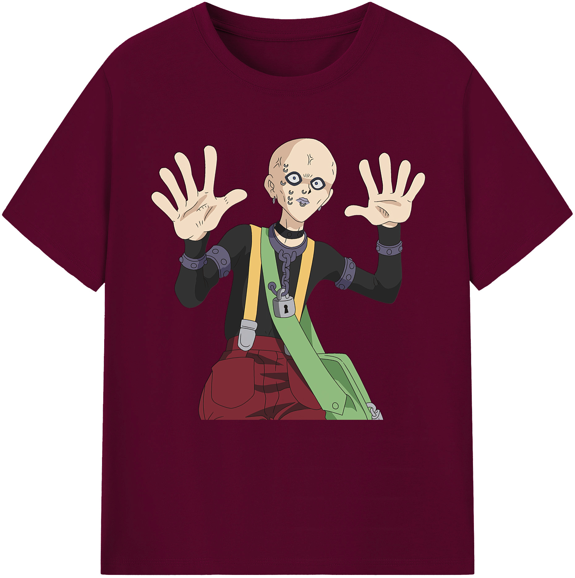 （画像用） 遊☆戯☆王 Yu-Gi-Oh! レディースカジュアルプリントTシャツ（綿100％）